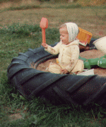Tractor Tire Sandbox